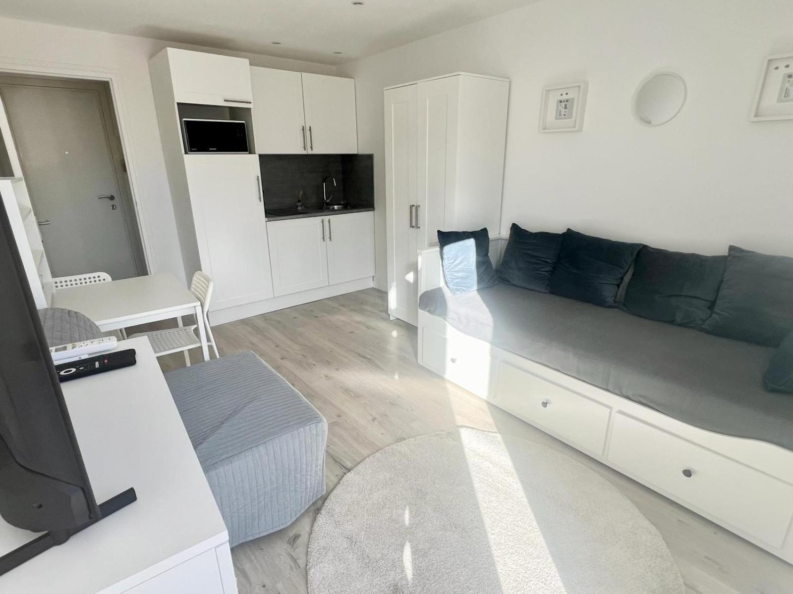 Studio Moderne Renove Avec Balcon Ницца Экстерьер фото